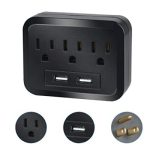 Power Strip Surge Protector 3 AC & 2 USB